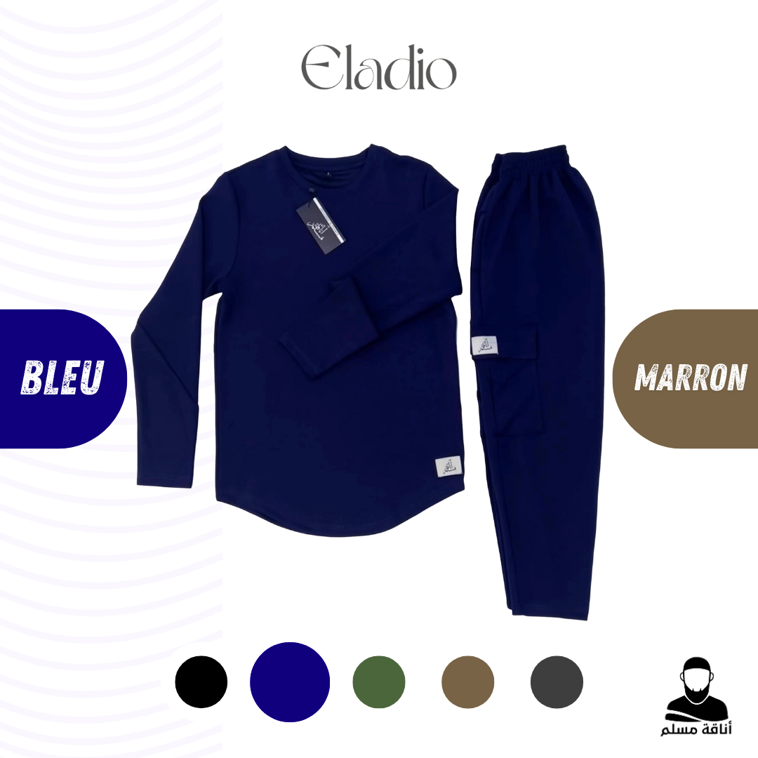 Ensemble Bleu-Nuit  Anaquate Muslim