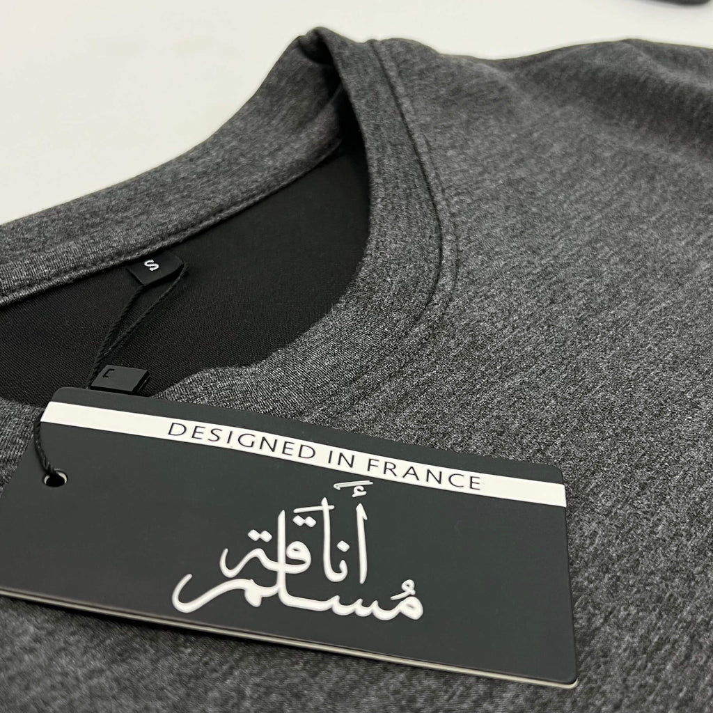 Ensemble Gris Anaquate Muslim